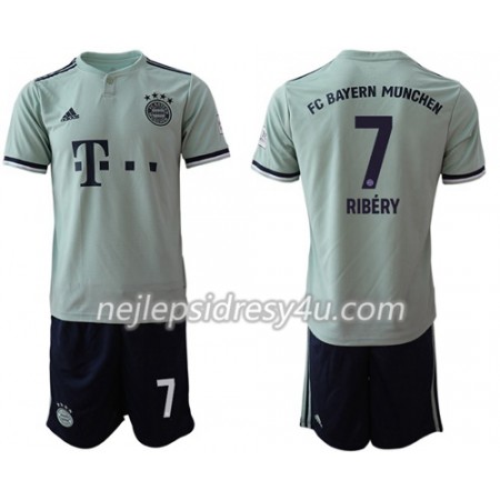 Fotbalový Dres FC Bayern Mnichov Ribery 7 Dětské Venkovní 2018/19